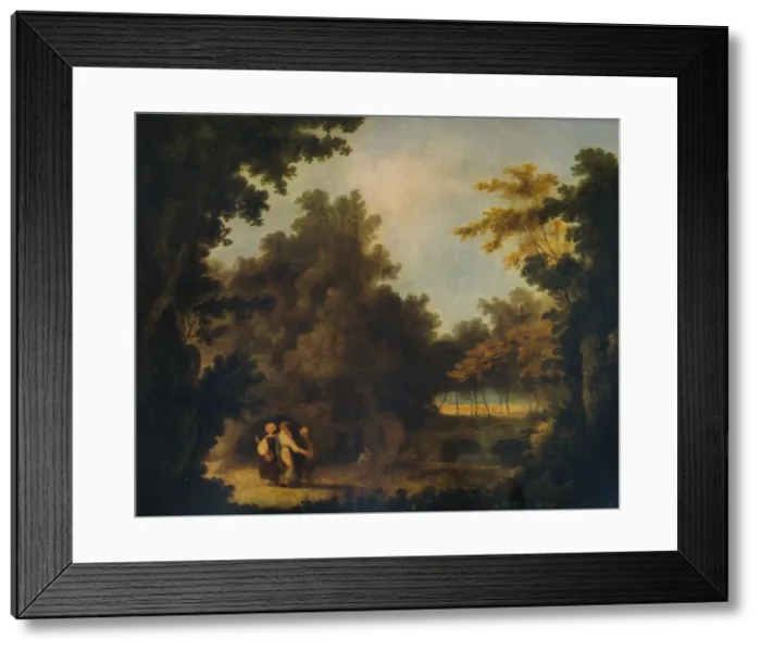 Framed Print : The Hermitage, Villa Madama, c1762, (1938). Artist: Richard Wilson Framed Print : The Hermitage, Villa Madama, c1762, (1938). Artist: Richard Wilson