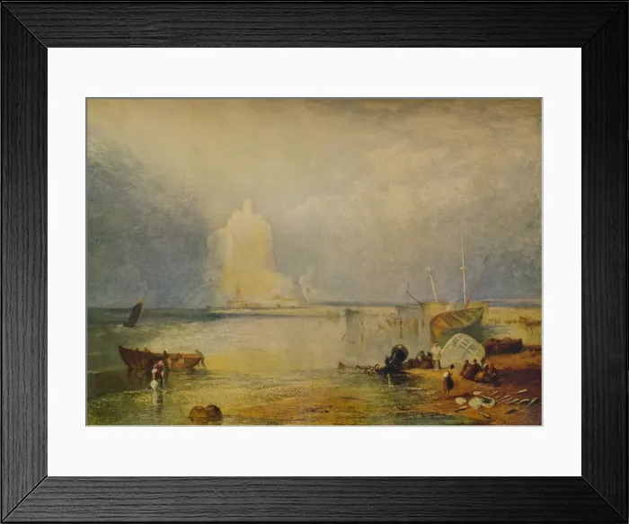 Framed Print : St. Michaels Mount, c1834, (1938) Framed Print : St. Michaels Mount, c1834, (1938)