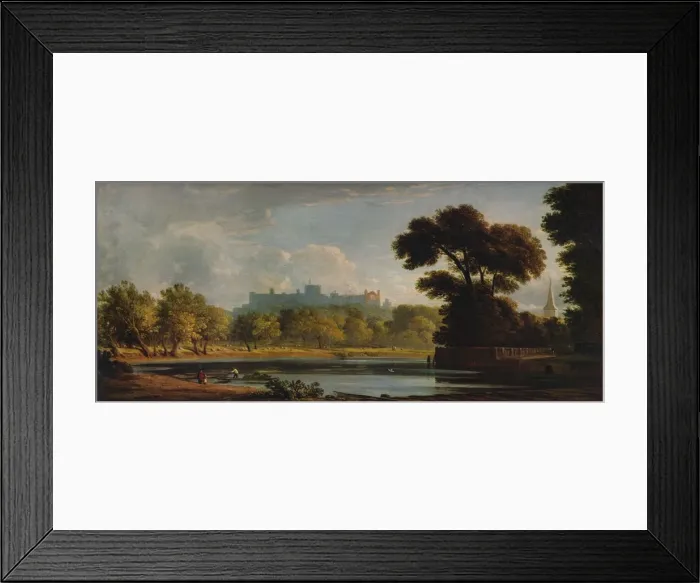 Framed Print : View of Windsor, c1832, (1938). Artist: John Varley I Framed Print : View of Windsor, c1832, (1938). Artist: John Varley I