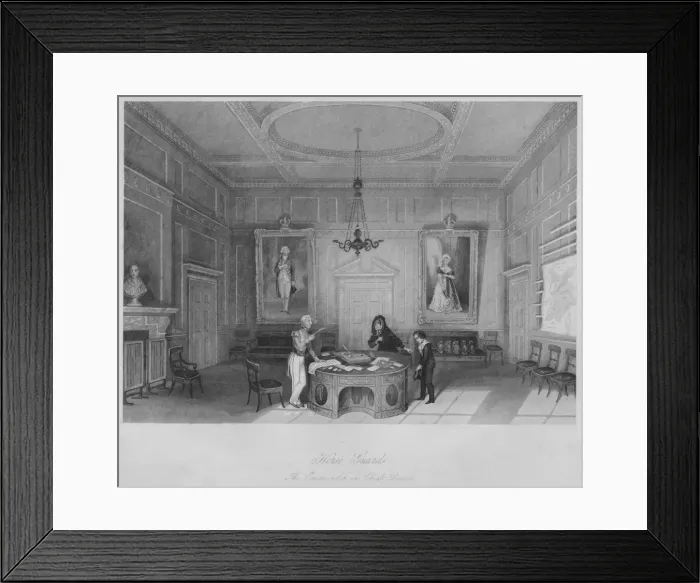 Framed Print : Horse Guards. The Commander in Chiefs Levee, c1841. Artist: T Turnbull Framed Print : Horse Guards. The Commander in Chiefs Levee, c1841. Artist: T Turnbull