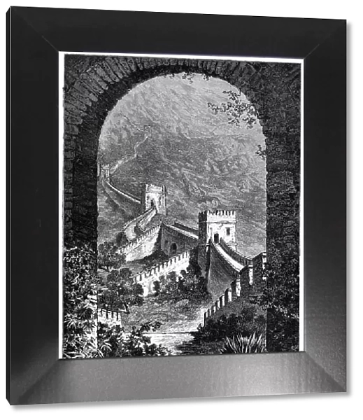 Great Wall of China, 19th century. Artist: Dosso
