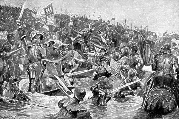 The Battle of Towton, 29 March 1461, (c1920)