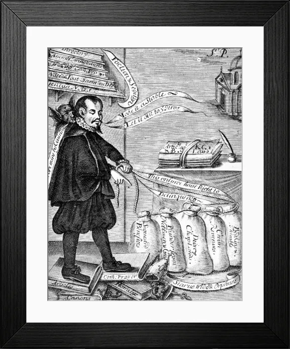 Framed Print : Hugh Peters, 17th century, (c1920) Framed Print : Hugh Peters, 17th century, (c1920)