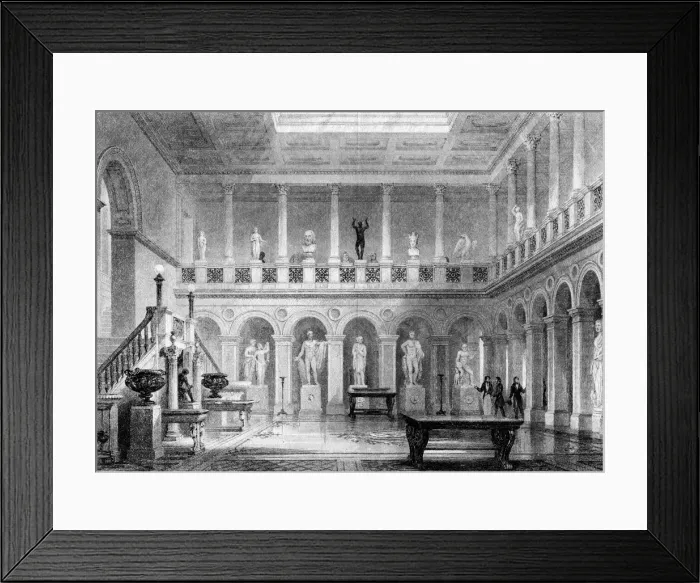 Framed Print : A hall in Deepdene, Dorking, Surrey, 19th century. Artist: MJ Starling Framed Print : A hall in Deepdene, Dorking, Surrey, 19th century. Artist: MJ Starling