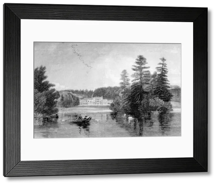 Framed Print : Bury Hill, Surrey, 19th century. Artist: Shury & Son Framed Print : Bury Hill, Surrey, 19th century. Artist: Shury & Son