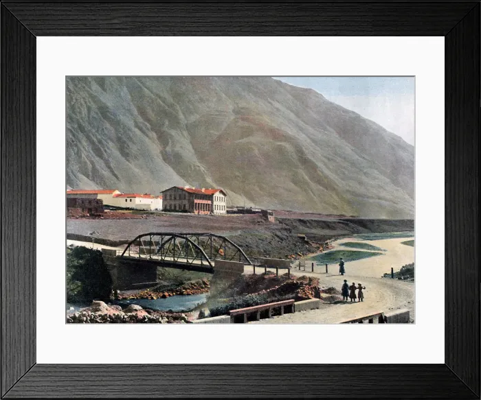 Framed Print : Station at Lars on the Georgian Military Road, c1890. Artist: Gillot Framed Print : Station at Lars on the Georgian Military Road, c1890. Artist: Gillot