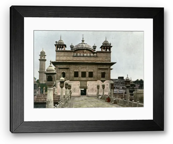 Framed Print : Golden Temple, Amritsar, Punjab, India, c1890 Framed Print : Golden Temple, Amritsar, Punjab, India, c1890