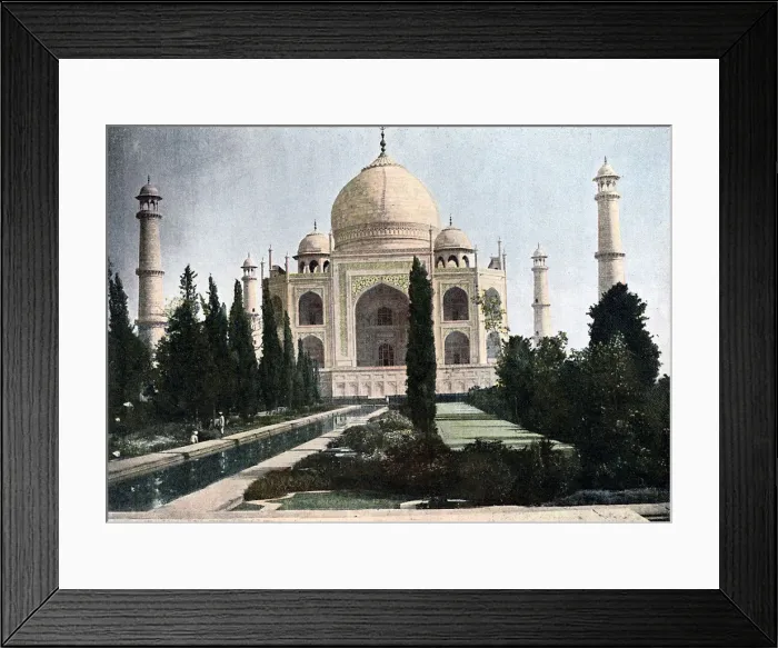 Framed Print : Taj Mahal, Agra, Uttar Pradesh, India, c1890 Framed Print : Taj Mahal, Agra, Uttar Pradesh, India, c1890