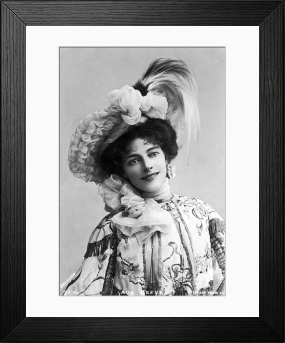 Framed Print : Ada Reeve (1873-1966), English actress, 1903. Artist: Bassano Studio Framed Print : Ada Reeve (1873-1966), English actress, 1903. Artist: Bassano Studio