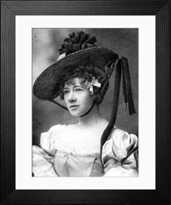 Framed Print : Marie Tempest, British actress, 1903. Artist: Biograph Studio Framed Print : Marie Tempest, British actress, 1903. Artist: Biograph Studio