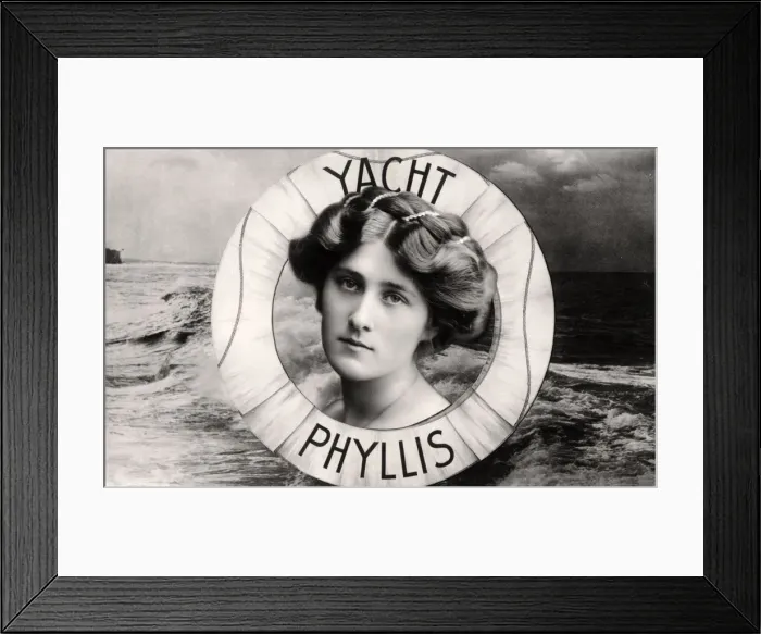 Framed Print : Phyllis Dare (1890-1975), English actress, 1907 Framed Print : Phyllis Dare (1890-1975), English actress, 1907