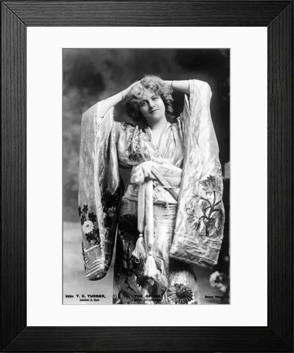 Framed Print : Marie Studholme (1875-1930), English actress, 1900s. Artist: TC Turner Framed Print : Marie Studholme (1875-1930), English actress, 1900s. Artist: TC Turner