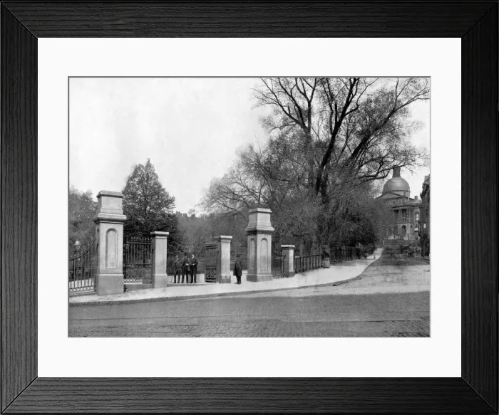 Framed Print : Boston Common, Boston, Massachusetts, USA, 1893. Artist: John L Stoddard Framed Print : Boston Common, Boston, Massachusetts, USA, 1893. Artist: John L Stoddard