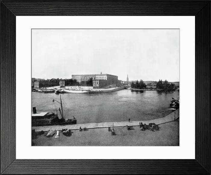 Framed Print : Royal Palace, Stockholm, Sweden, 1893. Artist: John L Stoddard Framed Print : Royal Palace, Stockholm, Sweden, 1893. Artist: John L Stoddard