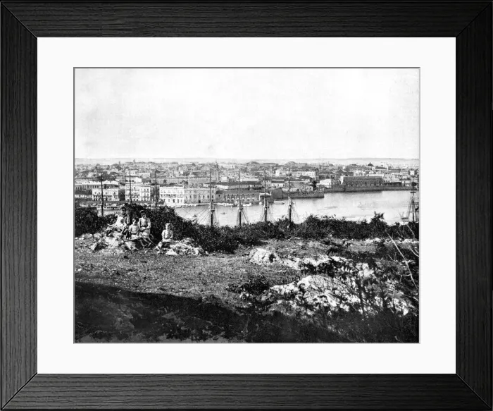 Framed Print : Havana, Cuba, 1893. Artist: John L Stoddard Framed Print : Havana, Cuba, 1893. Artist: John L Stoddard