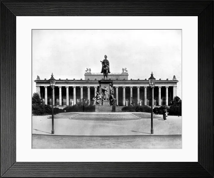 Framed Print : The Royal Museum, Berlin, 1893. Artist: John L Stoddard Framed Print : The Royal Museum, Berlin, 1893. Artist: John L Stoddard