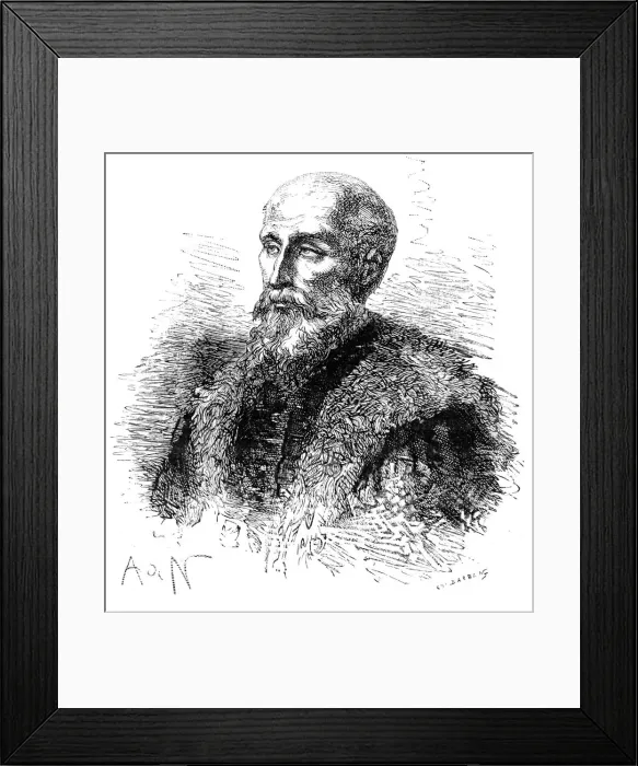 Framed Print : Michel de L Hospital, 1898. Artist: Barbant Framed Print : Michel de L Hospital, 1898. Artist: Barbant