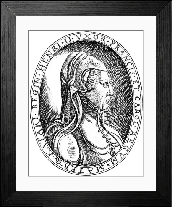 Framed Print : Catherine de Medicis, 1898 Framed Print : Catherine de Medicis, 1898