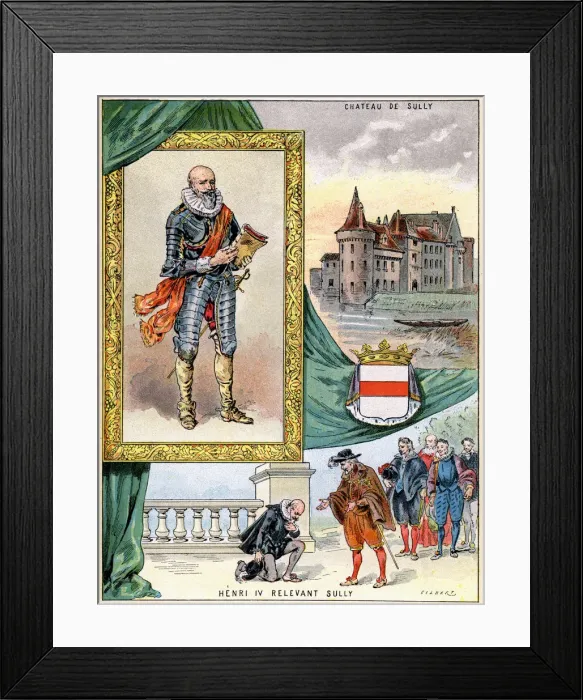 Framed Print : Maximilien de Bethune, duke of Sully, 1898. Artist: Gilbert Framed Print : Maximilien de Bethune, duke of Sully, 1898. Artist: Gilbert