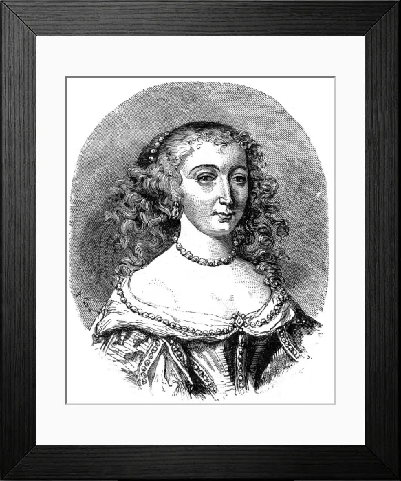 Framed Print : Duchess de Longueville, 1898 Framed Print : Duchess de Longueville, 1898