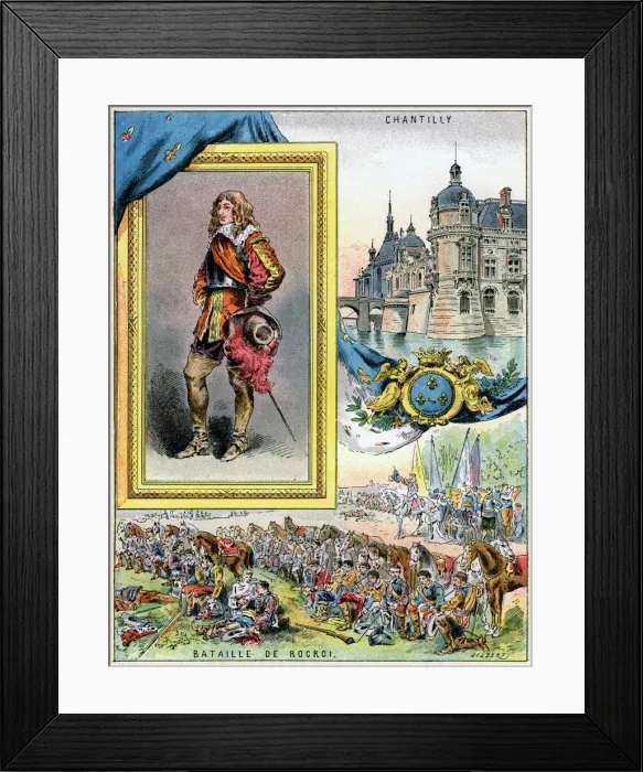 Framed Print : Louis II de Bourbon, Prince de Conde, 1898. Artist: Gilbert Framed Print : Louis II de Bourbon, Prince de Conde, 1898. Artist: Gilbert
