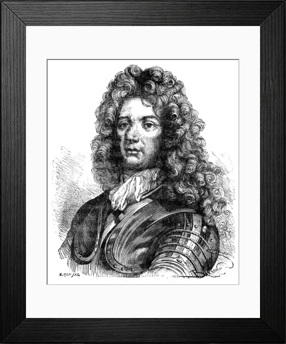 Framed Print : Sebastien le Prestre de Vauban, French military engineer, 1898. Artist: Gustave Demoulin Framed Print : Sebastien le Prestre de Vauban, French military engineer, 1898. Artist: Gustave Demoulin