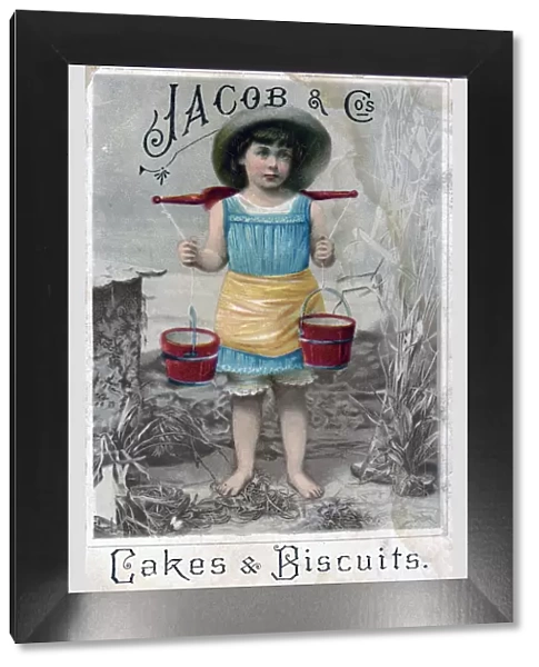Jacob and Cos. Cakes & Biscuits, c1900s-c1920s. Advertising postcard