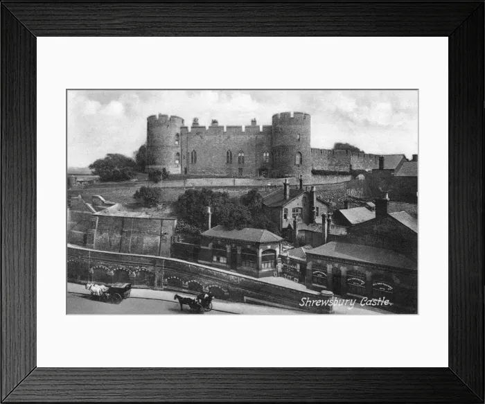 Framed Print : Shrewsbury Castle, Shrewsbury, Shropshire, c1900s-c1920s. Artist: Francis Frith Framed Print : Shrewsbury Castle, Shrewsbury, Shropshire, c1900s-c1920s. Artist: Francis Frith