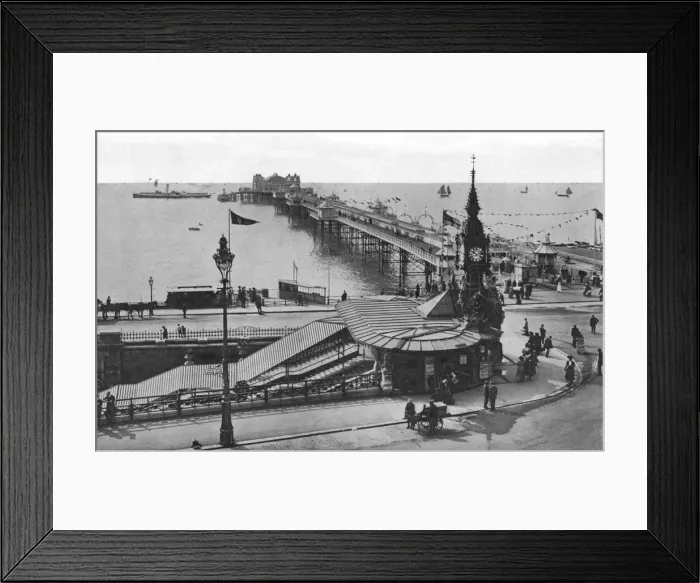 Framed Print : Brighton aquarium, Brighton, East Sussex, c1900s-c1920s Framed Print : Brighton aquarium, Brighton, East Sussex, c1900s-c1920s
