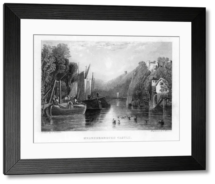 Framed Print : Knaresborough Castle, North Yorkshire, England, 19th century. Artist: Mansell Framed Print : Knaresborough Castle, North Yorkshire, England, 19th century. Artist: Mansell