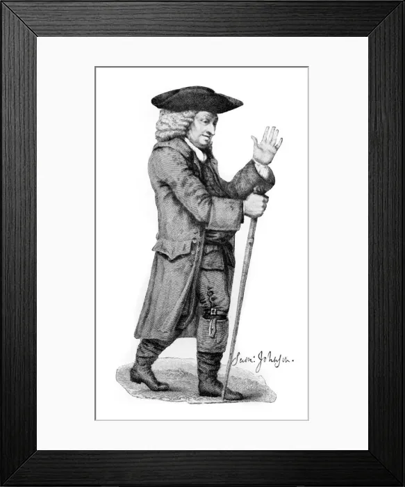 Framed Print : Dr Johnson, English literary figure, (1912). Artist: Thomas Trotter Framed Print : Dr Johnson, English literary figure, (1912). Artist: Thomas Trotter