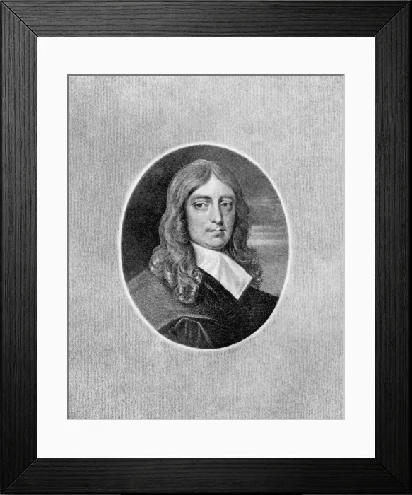 Framed Print : John Milton, English poet, (1912) Framed Print : John Milton, English poet, (1912)