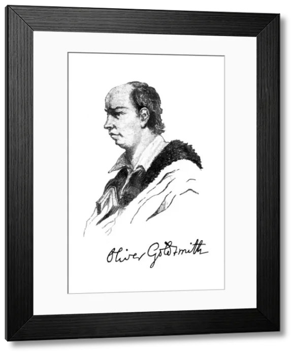 Framed Print : Oliver Goldsmith, Irish writer, poet, and physician, (1912) Framed Print : Oliver Goldsmith, Irish writer, poet, and physician, (1912)