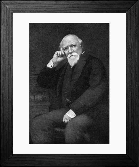 Framed Print : Robert Browning, British poet and playwright, (1912) Framed Print : Robert Browning, British poet and playwright, (1912)