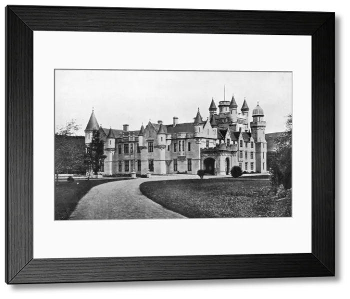 Framed Print : Balmoral Castle, Scotland, c1920. Artist: Valentine & Sons Framed Print : Balmoral Castle, Scotland, c1920. Artist: Valentine & Sons