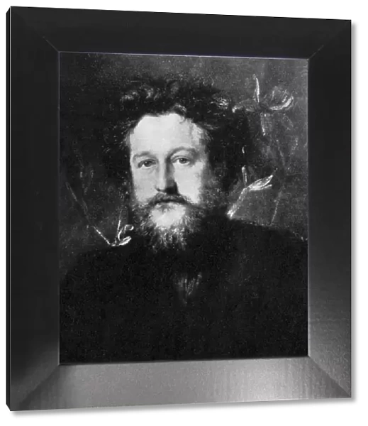 William Morris, English artist, writer, socialist and activist, late 19th century, (c1920)
