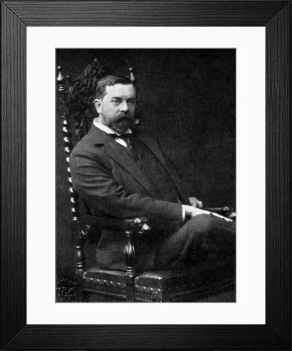 Framed Print : John Singer Sargent, American painter, late 19th century, (c1920). Artist: J E Purdy Framed Print : John Singer Sargent, American painter, late 19th century, (c1920). Artist: J E Purdy