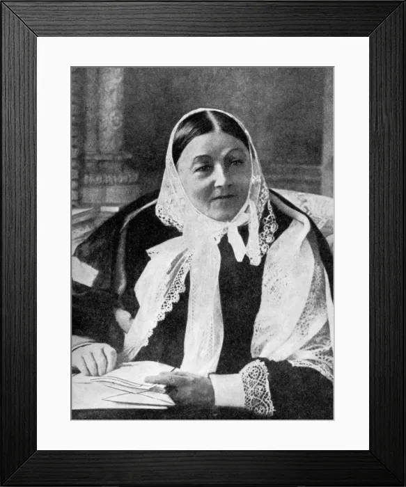 Framed Print : Florence Nightingale (1820-1910), c1900s (1936) Framed Print : Florence Nightingale (1820-1910), c1900s (1936)