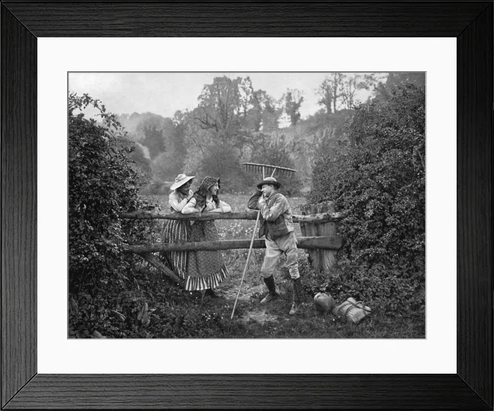 Framed Print : How Happy Could I Be with Either, 1902-1903. Artist: Graystone Bird Framed Print : How Happy Could I Be with Either, 1902-1903. Artist: Graystone Bird