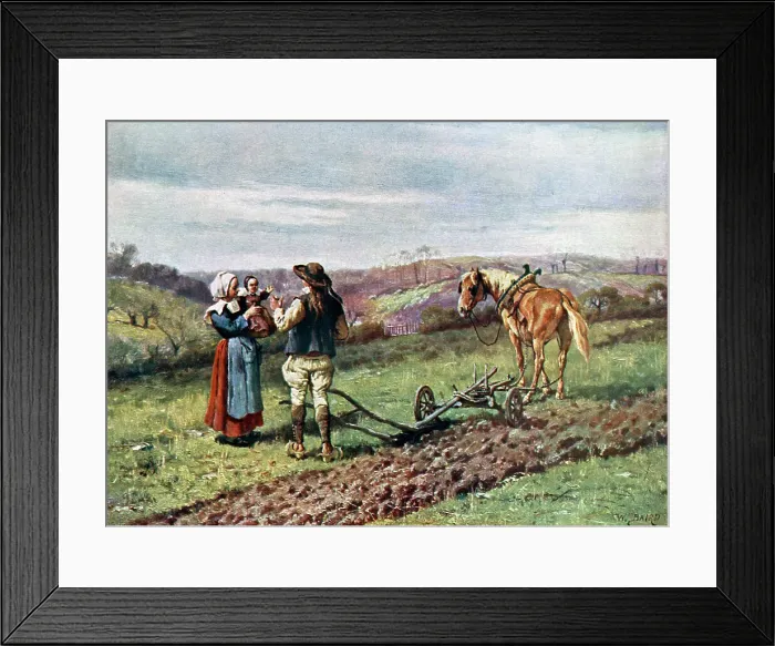Framed Print : A Scene in Brittany, 1902-1903 Framed Print : A Scene in Brittany, 1902-1903