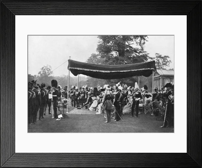 Framed Print : The coronation review, 1902-1903 Framed Print : The coronation review, 1902-1903