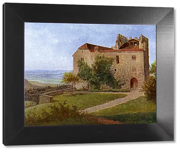 Habsburg Castle, near Aargau, Switzerland, 1902-1903. Artist: J Lange