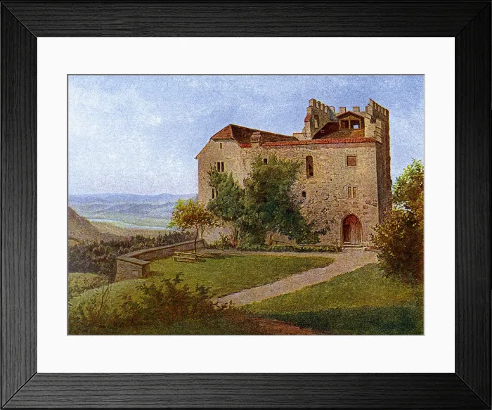 Framed Print : Habsburg Castle, near Aargau, Switzerland, 1902-1903. Artist: J Lange Framed Print : Habsburg Castle, near Aargau, Switzerland, 1902-1903. Artist: J Lange
