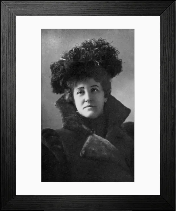 Framed Print : Nityananda, (Mrs GB Adams of Chicago), 1902-1903. Artist: Godfrey Framed Print : Nityananda, (Mrs GB Adams of Chicago), 1902-1903. Artist: Godfrey
