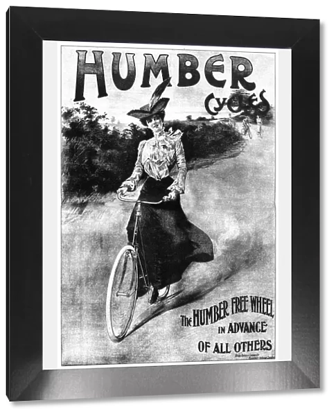 Advertisement for Humber Cycles, 1902-1903. Artist: Thomas Humber