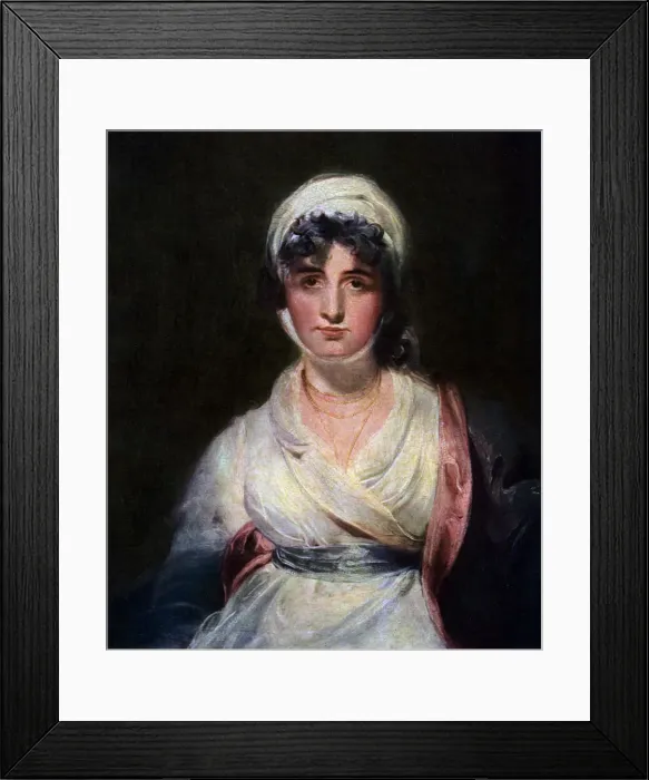 Framed Print : Sarah Siddons (1755-1831), English actress, 1911-1912 Framed Print : Sarah Siddons (1755-1831), English actress, 1911-1912