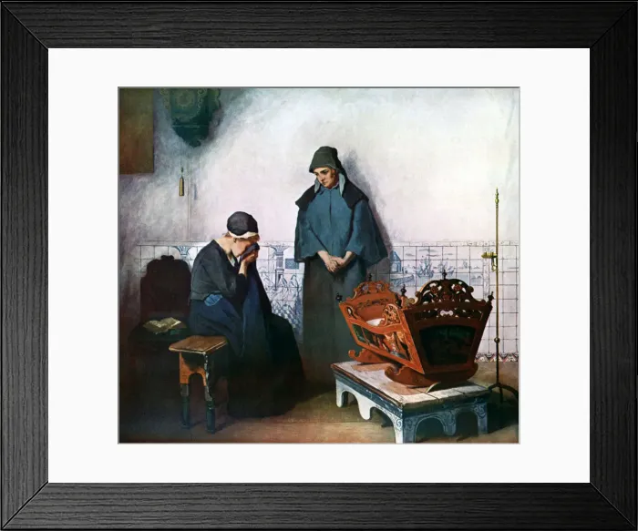 Framed Print : The Empty Cradle, 1911-1912 Framed Print : The Empty Cradle, 1911-1912