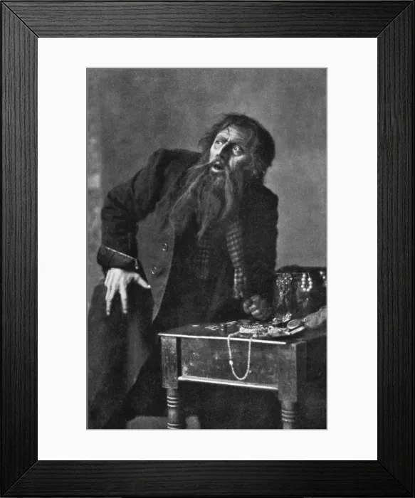 Framed Print : Bransby Williams (1870-1961), actor, 1911-1912. Artist: Reinhold Thiele Framed Print : Bransby Williams (1870-1961), actor, 1911-1912. Artist: Reinhold Thiele