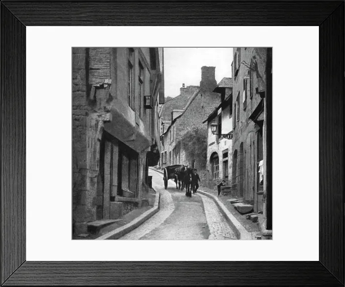 Framed Print : Rue Jersual, 1911-1912. Artist: HW Fincham Framed Print : Rue Jersual, 1911-1912. Artist: HW Fincham