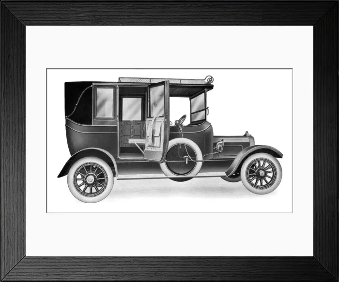 Framed Print : A 25 HP Talbot Limousine Landaulette, 1912 Framed Print : A 25 HP Talbot Limousine Landaulette, 1912